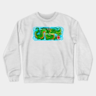 Coffee dragon Crewneck Sweatshirt